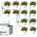 Kit d'arrosage goutte à goutte: avec port USB, affichage LED, rechargeable