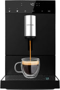 Cafetière Automatique Cecotec 1350W - 19 Bars avec Moulin et Nettoyage Auto