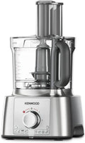 Kenwood Robot Culinaire MultiPro Express 3L, 1000W, 2 Vitesses, Argente