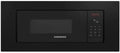 Micro-ondes encastrable Siemens 20L avec grill et LED, nettoyage humidClean, noir
