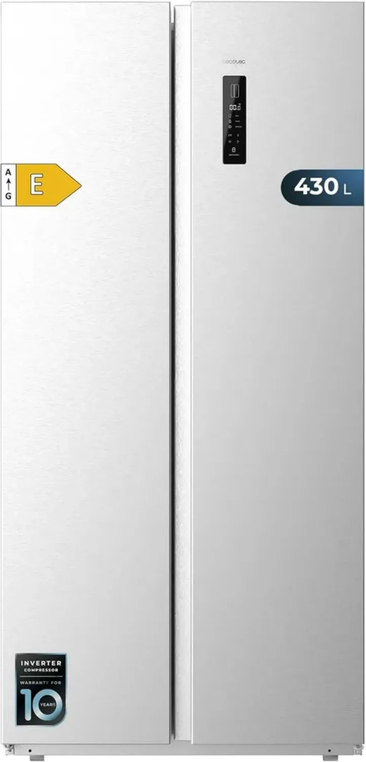Cecotec Réfrigérateur Américain 430L Inox, Système Multi Air, Total No Frost