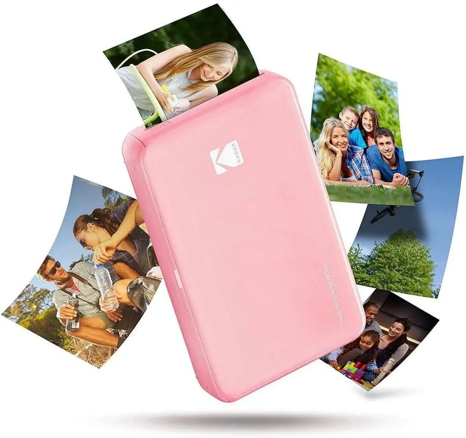 Imprimante Photo KODAK PM220 - Portable, Wi-Fi, 5.4 x 8.6 cm, iOS & Android, Rose