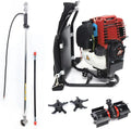 Motobineuse thermique 4 temps 35,4 cc refroidie par air - 1,4 HP - Réservoir 650 ml