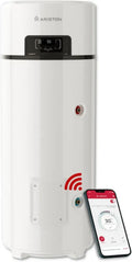 Chauffe-eau Thermodynamique Ariston NUOS FIT WIFI 200L - Efficacité Énergétique A+, Économies d'Énergie 80%, Compatible Photovoltaïque, Réservoir en Titane, Fabriqué en France