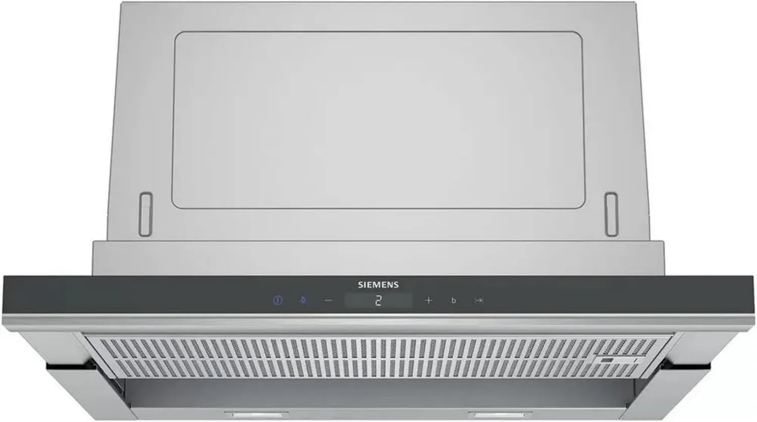 Siemens iQ700 LI67SA671 Hotte Intégrée Noir Inox 717 m³/h Classe A