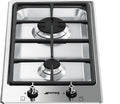 SMEG Plaque de Cuisson Gaz Inox PGF32G