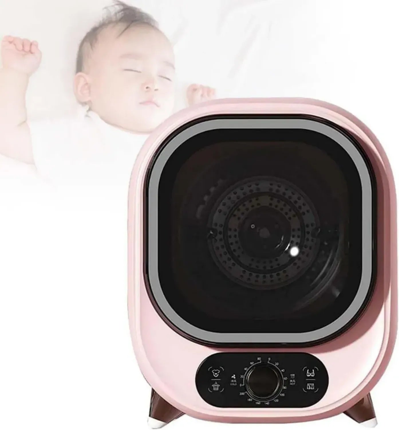 Mini Sèche-Linge Compact à Condensation 5 kg - Charge 0,8 kg - Pratique et Efficace