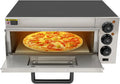 Four à pizza 2000W 20L avec thermostat et minuterie, gants thermorésistants inclus