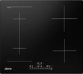 Plaque à Induction Intégrée 4 Zones CIARRA 7200W - Zone Flexible - Fonction Boost - Commande Tactile - Verre Céramique Noir - 9 Niveaux - Sécurité Enfant