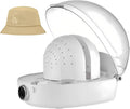 Vapeur Casquette 360° avec Nettoyage et Séchage Automatique, Formeur de Chapeau Éliminateur d'Odeurs