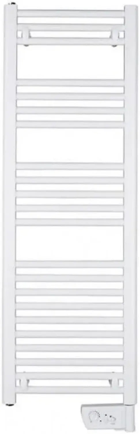 Atlantic Radiateur Sèche-Serviettes Électrique Digital Compact 500W Blanc avec Commande Intelligente et Barre Supplémentaire
