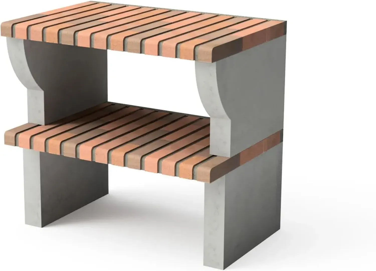 Barbecue Extérieur Préfabriqué MOVELAR pour Bois et Charbon - Modèle PALERMO