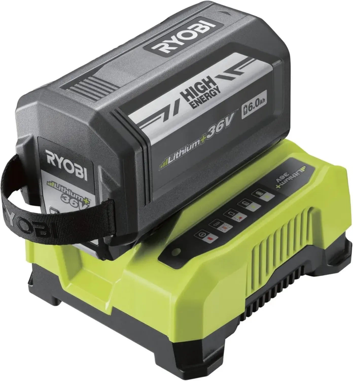 Batterie Lithium-ion 36V 6.0Ah avec Chargeur Rapide Ryobi