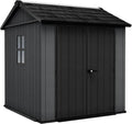 Abri de Jardin Keter Newton 775 en Résine Gris - 230 x 224 x 246 cm