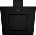 Hotte murale design Beko 60 cm - Débit max 537 m³/h - Silencieuse 71 dBA