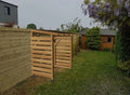 Abri de Jardin en Bois Traité avec Plancher et Toit 2m