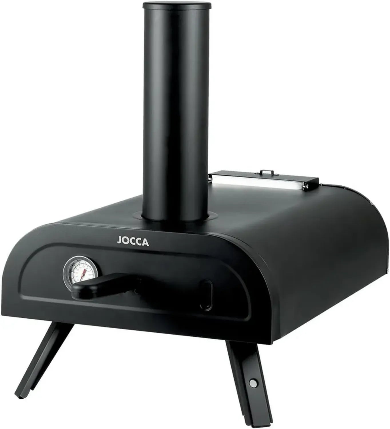 Jocca - Four à Pizza Portable à Granulés 450°C | Multifonction pour Pizzas, Viandes, Légumes | Compact 33 cm